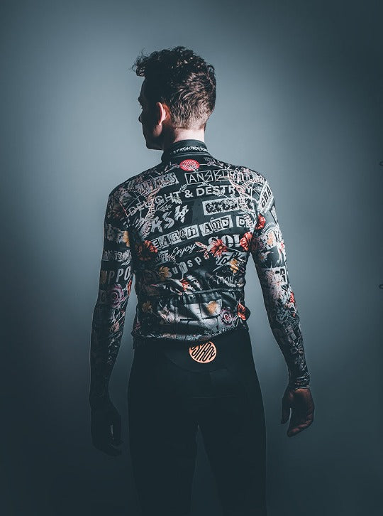 Punk Flowers Lightweight Long-Sleeve Jersey | Tricota manga larga Hombre
