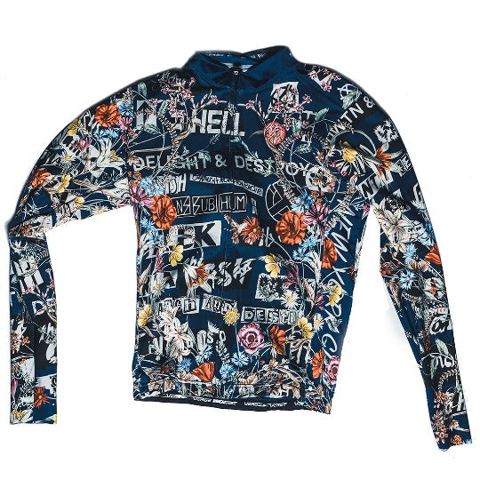 Punk Flowers Lightweight Long-Sleeve Jersey | Tricota manga larga Hombre
