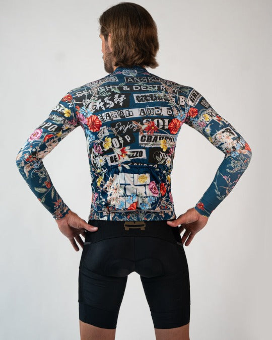 Punk Flowers Lightweight Long-Sleeve Jersey | Tricota manga larga Hombre