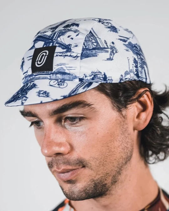 NYC Monuments 5 panel Cap | Cap Gorro Ciclismo